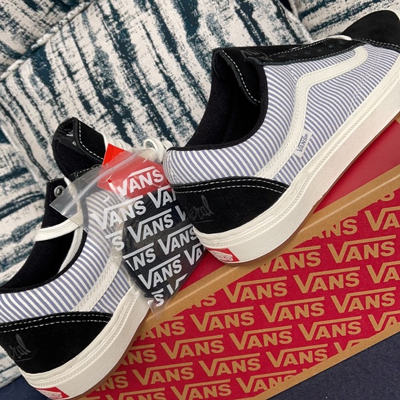 Vans Bmx Old Skool Federal Black/Bl Pinstripe WMNS - Picture 15 of 16